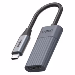 Rapoo UCA-1014, USB-C, HDMI, 0,15 m, Grigio