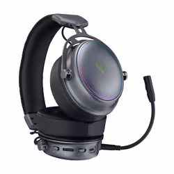 Rapoo VH800, True Wireless Stereo (TWS), Gaming, 340 g, Auricolare, Nero, Grigio