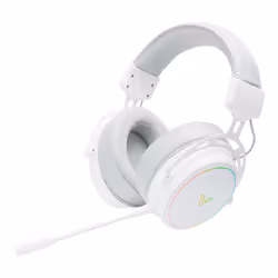 Rapoo 12598, Wireless, Gaming, Auricolare, Bianco