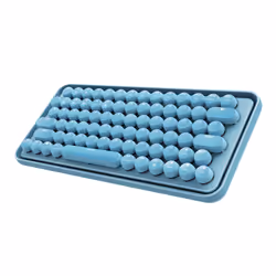 Rapoo Ralemo Pre 5 tastiera Universale USB + RF Wireless + Bluetooth QWERTY Tedesco Blu