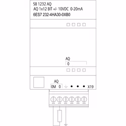 Siemens 6ES7232-4HA30-0XB0 modulo I/O digitale e analogico - Vista aggiuntiva 2