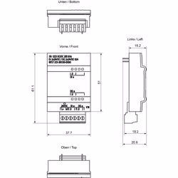 Siemens 6ES7223-3BD30-0XB0 modulo I/O digitale e analogico - Vista aggiuntiva 3