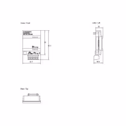 Siemens 6ES7222-1AD30-0XB0 modulo I/O digitale e analogico - Vista aggiuntiva 3