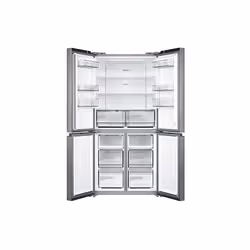 Midea MDRF632FIE46 frigorifero side-by-side Libera installazione 474 L E Grigio, Acciaio inox, Bianco - Vista aggiuntiva 4