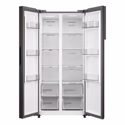 Midea MDRS619FIE28 frigorifero side-by-side Libera installazione 460 L E Acciaio inox - Vista aggiuntiva 2