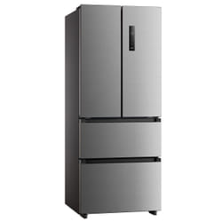 Midea MERF402FIE02 frigorifero side-by-side Libera installazione 391 L E Acciaio inox