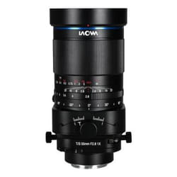 Laowa 55mm f/2.8 Tilt-Shift 1X Macro Lens Obiettivi macro Nero