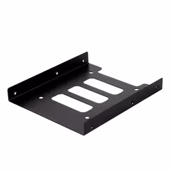 UNYKAch 50519, Universale, Staffa di montaggio SSD, SGCC, Nero, 2.5", 110 mm