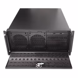UNYKAch 4U 19″ UK 4129 Supporto Nero - Vista aggiuntiva 5