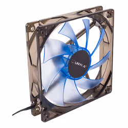 UNYKAch 51791 sistema di raffreddamento per computer Case per computer Ventilatore 12 cm Grigio, Trasparente