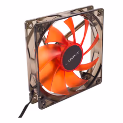 UNYKAch 51792 sistema di raffreddamento per computer Case per computer Ventilatore 12 cm Grigio, Trasparente
