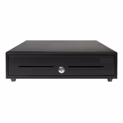 UNYKAch 56001, Cassetto di cassa manuale, Acciaio, Nero, 415 mm, 410 mm, 100 mm