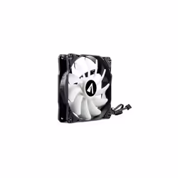 ABYSM Breeze, Ventilatore, 12 cm, 800 Giri/min, 1400 Giri/min, Nero, Bianco
