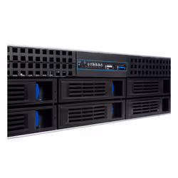 UNYKAch 2U HSW4208 Supporto Nero, Argento - Vista aggiuntiva 5