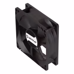 UNYKAch 80.80.25 sistema di raffreddamento per computer Case per computer Ventilatore 8 cm Nero - Vista aggiuntiva 3