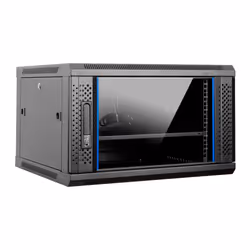 aiten data AI6406, Da parete, 6U, 60 kg, Lucchetti, 16,5 kg, Nero