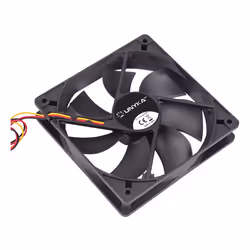 UNYKAch 51800 sistema di raffreddamento per computer Case per computer Ventilatore 12 cm Nero - Vista aggiuntiva 4
