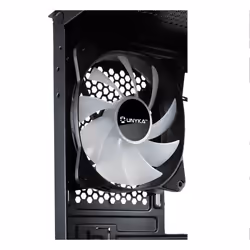 UNYKAch ATX Glayze Black Tower Nero - Vista aggiuntiva 5