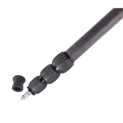 Leofoto MP-284C 1/4, 3/8" Carbonio Nero - Vista aggiuntiva 5