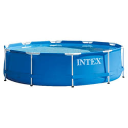 Intex 28202GN piscina fuori terra Piscina con bordi Piscina rotonda Blu, Bianco