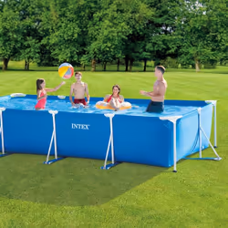 Intex 28275FS piscina fuori terra Piscina con bordi Piscina rettangolare Blu, Bianco - Vista aggiuntiva 4