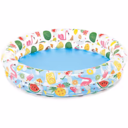 Perfetta per rinfrescarsi, rilassarsi e godersi l'estate… i tuoi bambini adoreranno questa piscina gonfiabile rotonda a due a ...