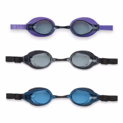 Intex Occhialini Racing, Unisex, Taglia unica, Colori assortiti, Colori assortiti, Colori assortiti, Silicone