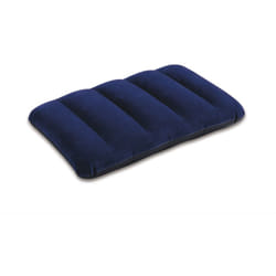 Cuscino camping floccato blu 43X28XH9CM