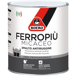 Boero ferropiu' vernice pittura gel smalto antiruggine antichizzante 750 ml colore castoro