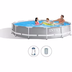 Per trascorrere divertenti e rilassanti ore all'aperto c'è la piscina fuori terra Intex Prisma Frame.Intex 26712 è la piscina ...