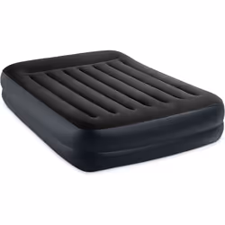 In un nero affascinante: Il letto ad aria doppio autogonfiante Deluxe Pillow Rest Raised Queen vi offre il massimo comfort di ...