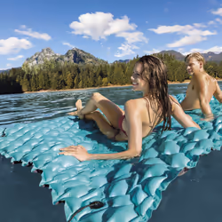 Intex 56841EU galleggiante da piscina e da spiaggia Blu Monocromatico Vinile Materassino galleggiante - Vista aggiuntiva 6