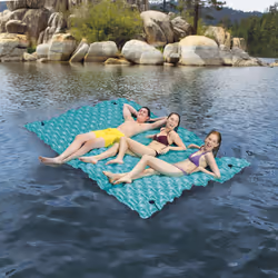 Intex 56841EU galleggiante da piscina e da spiaggia Blu Monocromatico Vinile Materassino galleggiante - Vista aggiuntiva 7