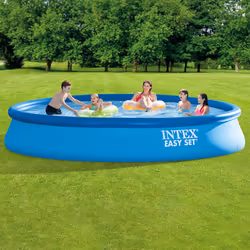 Intex 26168 piscina fuori terra Piscina gonfiabile Piscina rotonda 14141 L Blu - Vista aggiuntiva 7
