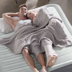 Intex PremAire Fiber Tech Doppio materasso Grigio Unisex