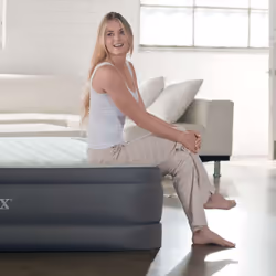 Intex 64906NP materasso ad aria Doppio materasso Grigio chiaro Unisex