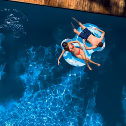 Intex 56800EU galleggiante da piscina e da spiaggia Blu Monocromatico Vinile Sedia a sdraio galleggiante