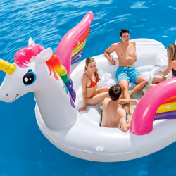 Intex 57266EU galleggiante da piscina e da spiaggia Multicolore Immagine Vinile Isola galleggiante - Vista aggiuntiva 4