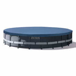 Intex 26334 piscina fuori terra Piscina con bordi Piscina rotonda 30079 L Blu, Grigio