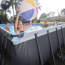 Intex 26356NP piscina fuori terra Piscina con bordi Piscina rettangolare 6836 L Blu, Grigio - Vista aggiuntiva 4