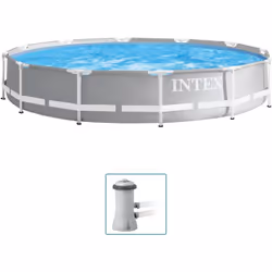 Divertitevi un mondo nel vostro giardino con questo set da piscina Prism Frame Premium della Intex! Ogni rivestimento Frame P ...