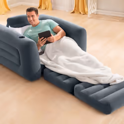 Intex Pull-Out Chair Poltrona a un posto Grigio - Vista aggiuntiva 4