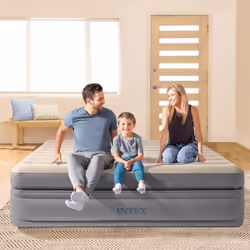 Intex 64164NP materasso ad aria Doppio materasso Beige, Grigio Unisex - Vista aggiuntiva 6