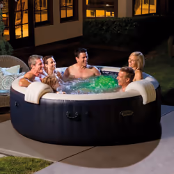 Intex 28432EX vasca idromassaggio e spa 1098 L 6 persona(e) Rotondo Blu marino - Vista aggiuntiva 4