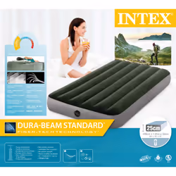 Intex 64107, Materasso singolo, Singolo, Rettangolo, Interno e esterno