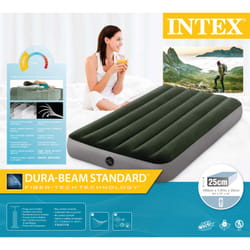 Intex 64107 materasso ad aria Materasso singolo Verde scuro