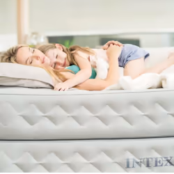 Intex 64488NP materasso ad aria Materasso singolo Grigio chiaro Unisex