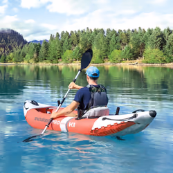 Intex 68303NP kayak da sport 1 persona(e) Grigio, Rosso Cloruro di polivinile (PVC), Vinile Kayak gonfiabile - Vista aggiuntiva 4