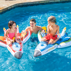 Intex 57536NP galleggiante da piscina e da spiaggia Colori assortiti Immagine Vinile Gonfiabile cavalcabile - Vista aggiuntiva 5