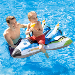 Intex 57536NP galleggiante da piscina e da spiaggia Colori assortiti Immagine Vinile Gonfiabile cavalcabile - Vista aggiuntiva 7